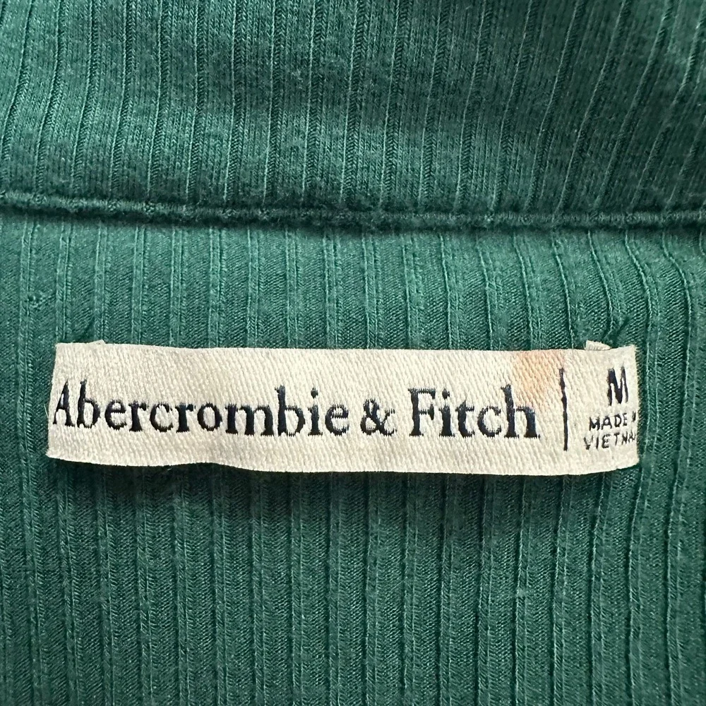 Abercrombie & Fitch Womens Preppy Ribbed Mini Dress Size M Academia Bodycon